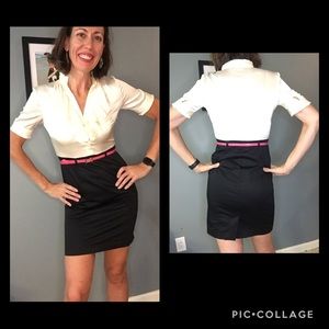 SEXY New York & Co B&W Dress!